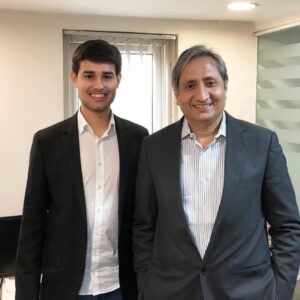 Dhruv Rathee and his favorite journalist Ravish Kumar