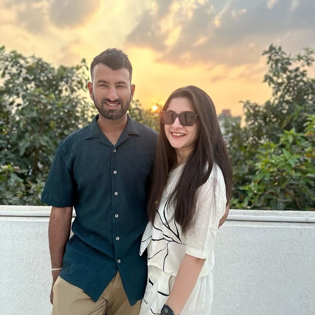 Cheteshwar Pujara's family